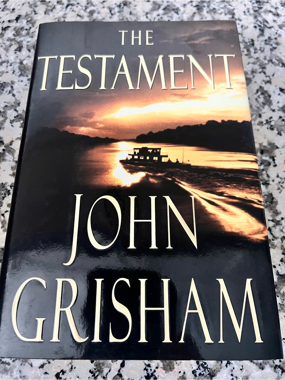 The Testament by John Grisham - Sunset Cover Hardcover